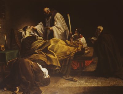 The Death of Saint Margaret of Cortona by Marco Benefial
